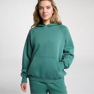 DSG Green Teal Fleece Lined Hoodie Sz S (8-9)